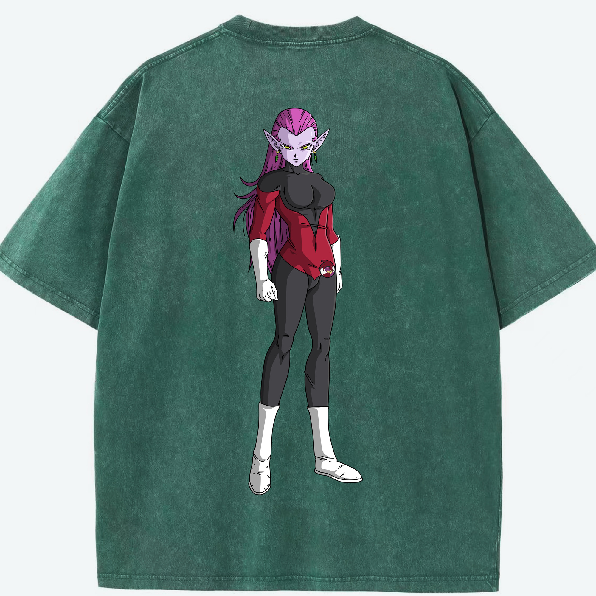 （画像用） ドラゴンボール DRAGON BALL 綿100% ヴィンテージ風 半袖Tシャツ（背面プリント）